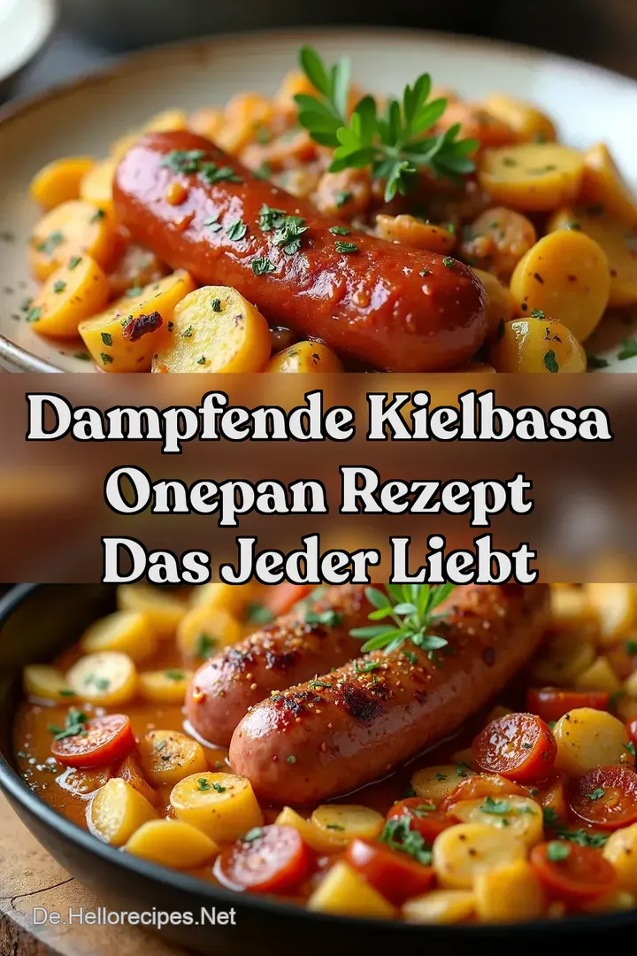 Dampfende Kielbasa OnePan Rezept Das Jeder Liebt