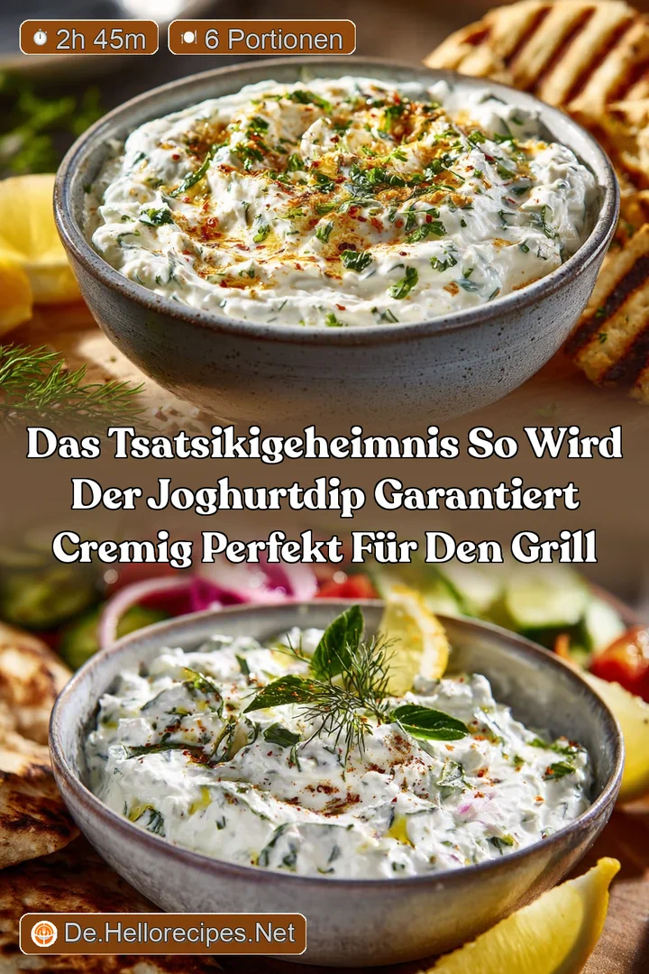 Das TsatsikiGeheimnis So wird der JoghurtDip garantiert cremig Perfekt f&uuml;r den Grill
