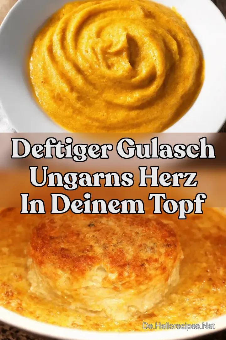 Deftiger Gulasch Ungarns Herz in deinem Topf