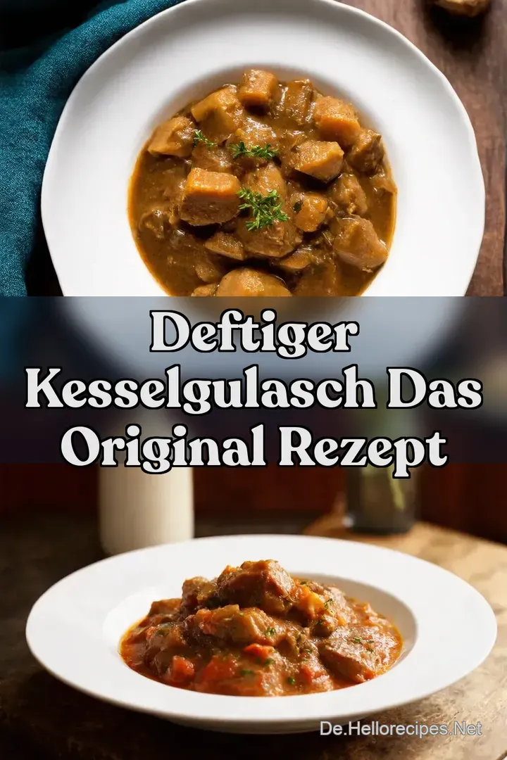 Deftiger Kesselgulasch Das Original Rezept