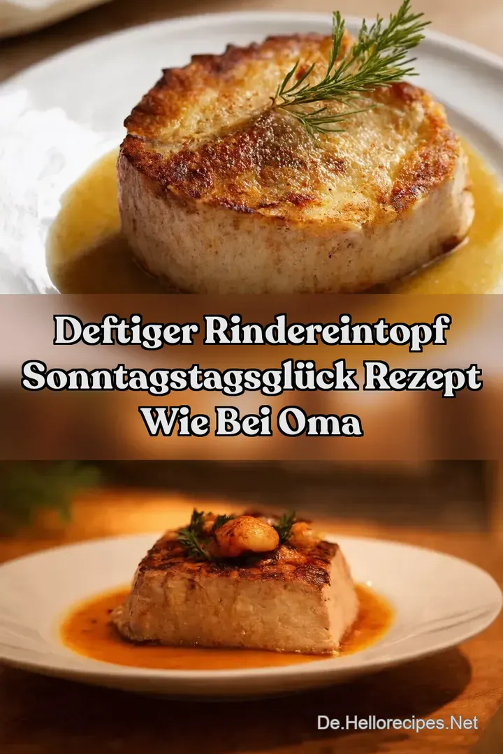 Deftiger Rindereintopf Sonntagstagsgl&uuml;ck Rezept wie bei Oma