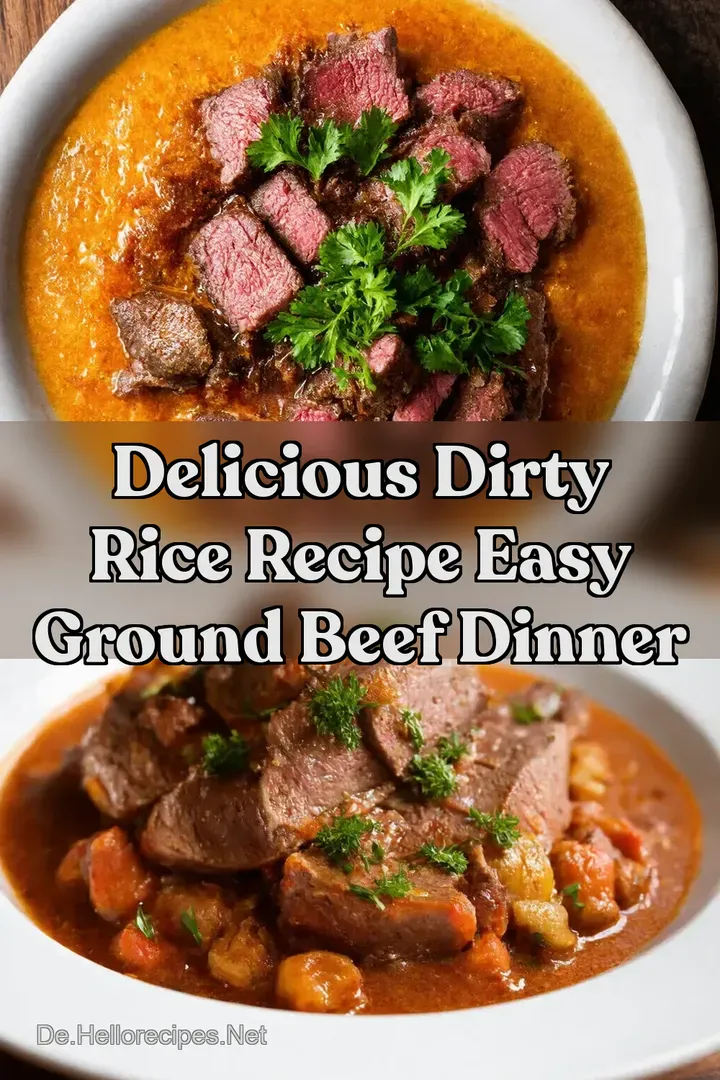Delicious Dirty Rice Recipe Easy Ground Beef Dinner