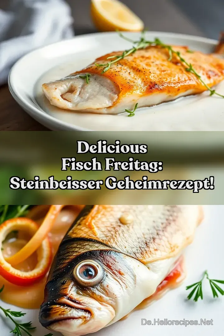 Delicious Fisch Freitag: Steinbeisser Geheimrezept!