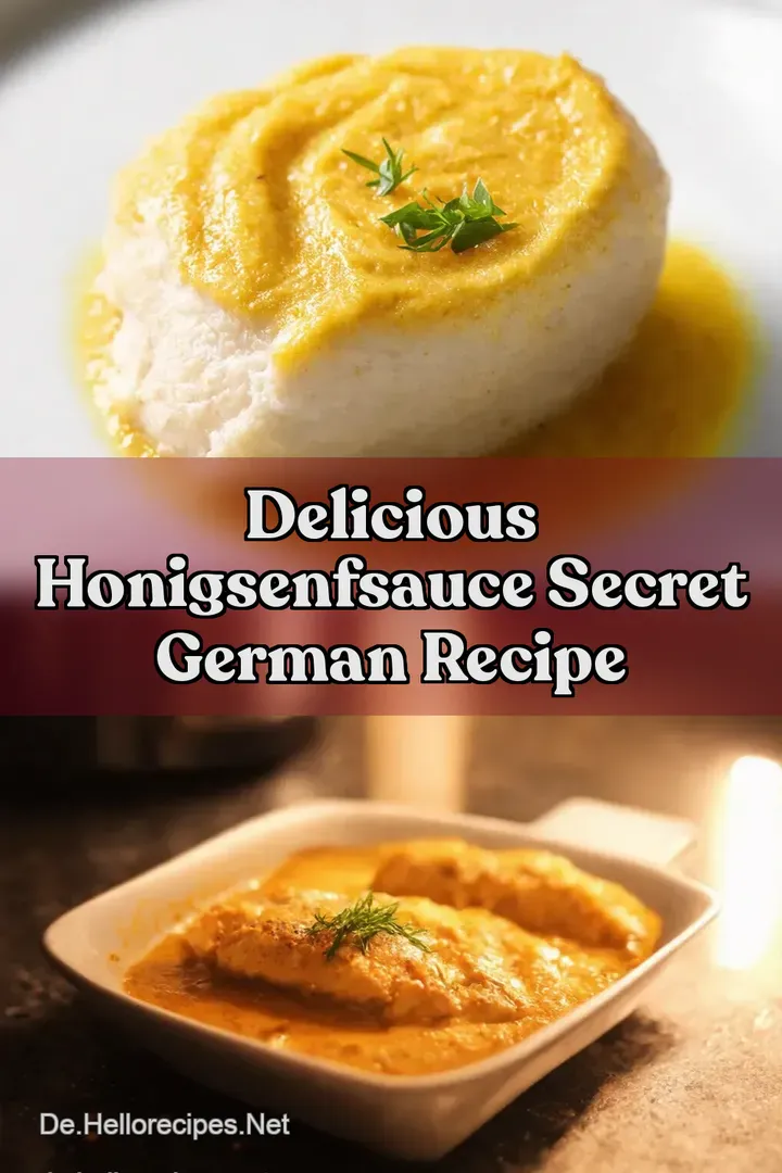 Delicious HonigSenfSauce Secret German Recipe