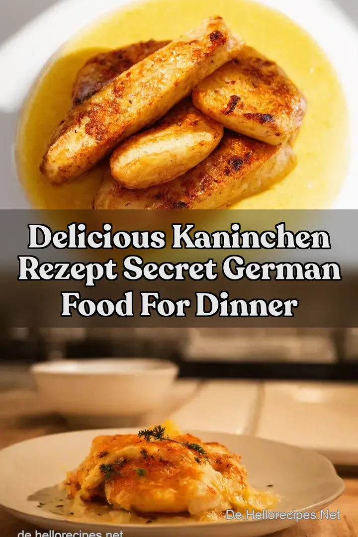 Delicious Kaninchen Rezept Secret German Food For Dinner
