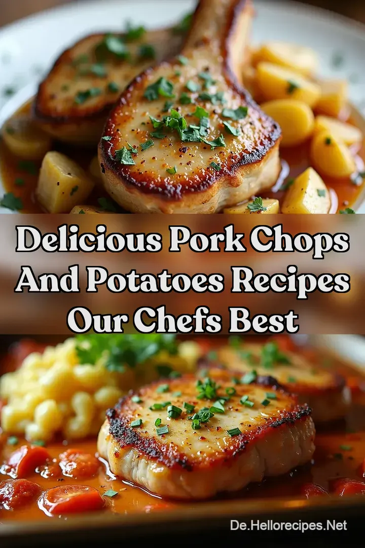 Delicious Pork Chops And Potatoes Recipes Our Chefs Best