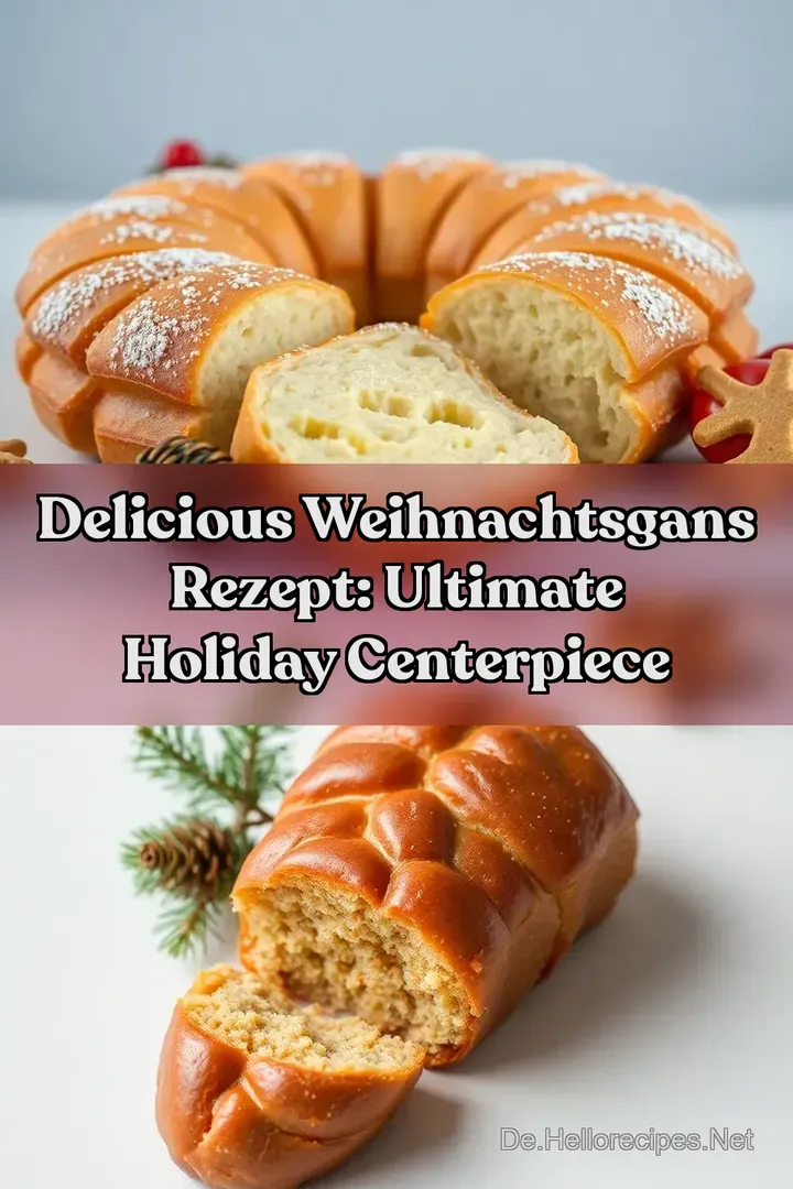 Delicious Weihnachtsgans Rezept: Ultimate Holiday Centerpiece
