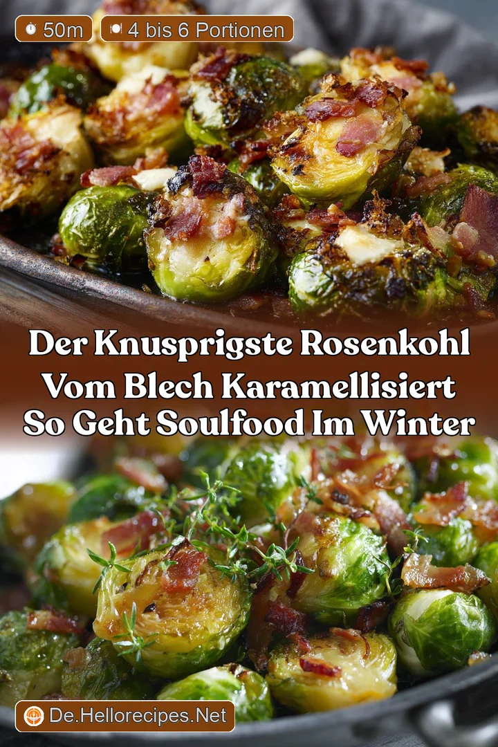 Der knusprigste Rosenkohl vom Blech karamellisiert So geht Soulfood im Winter