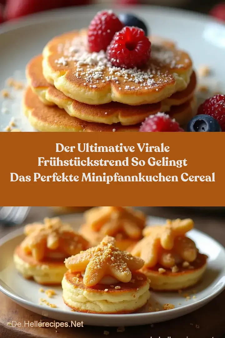 Der ultimative Virale Frühstückstrend So gelingt das perfekte MiniPfannkuchen Cereal