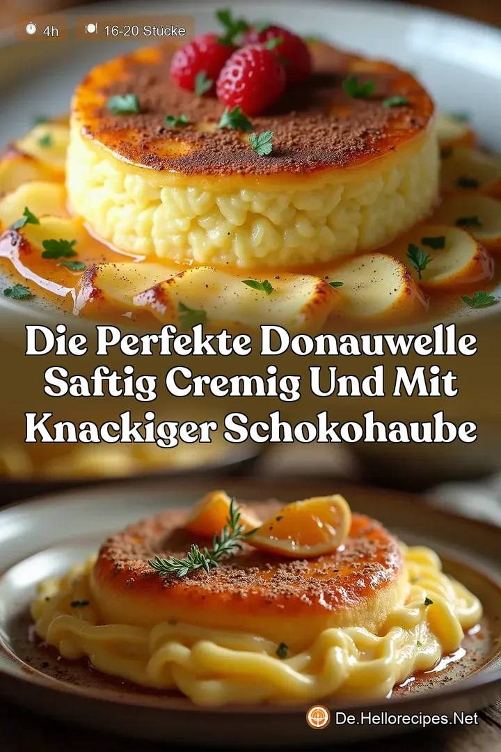 Die Perfekte Donauwelle Saftig Cremig und mit knackiger Schokohaube