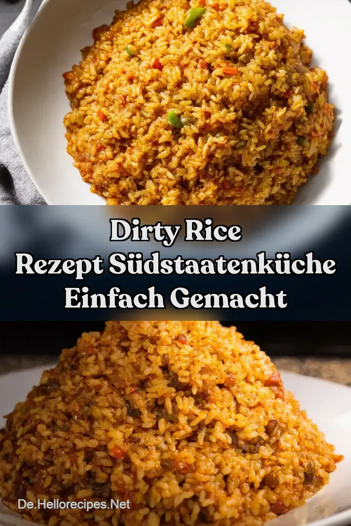 Dirty Rice Rezept S&uuml;dstaatenK&uuml;che Einfach Gemacht