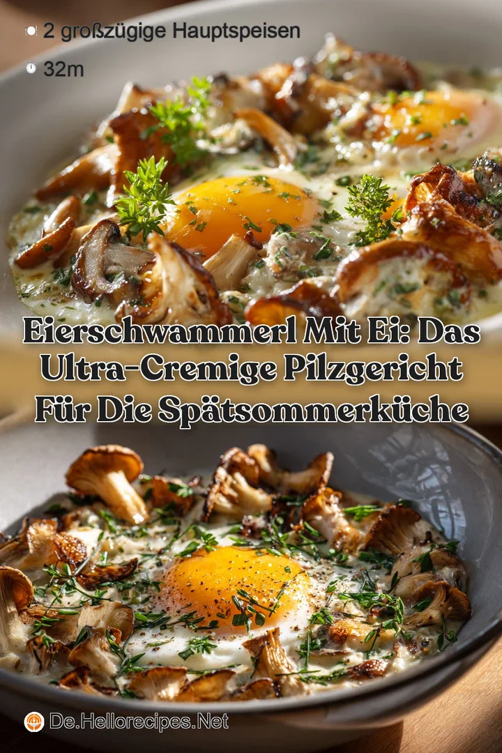 Eierschwammerl mit Ei: Das ultra-cremige Pilzgericht f&uuml;r die Sp&auml;tsommerk&uuml;che
