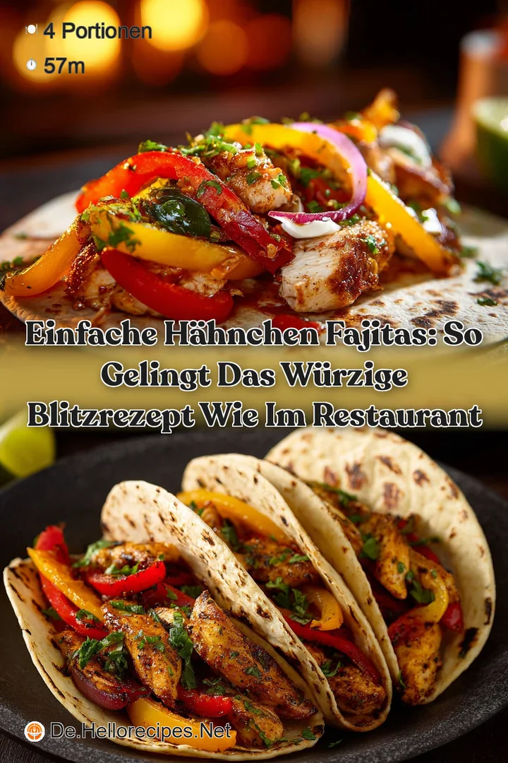 Einfache H&auml;hnchen Fajitas: So gelingt das w&uuml;rzige Blitzrezept wie im Restaurant