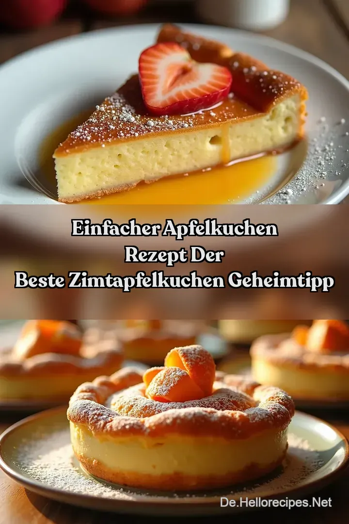 Einfacher Apfelkuchen Rezept Der Beste ZimtApfelkuchen Geheimtipp