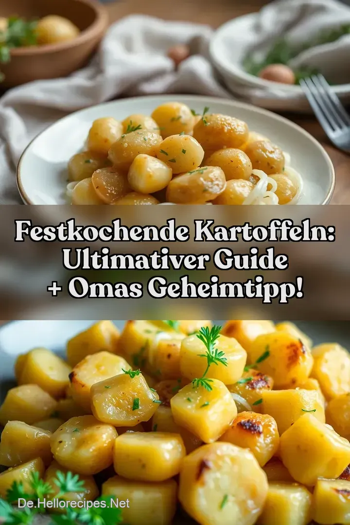 Festkochende Kartoffeln: Ultimativer Guide + Omas Geheimtipp!
