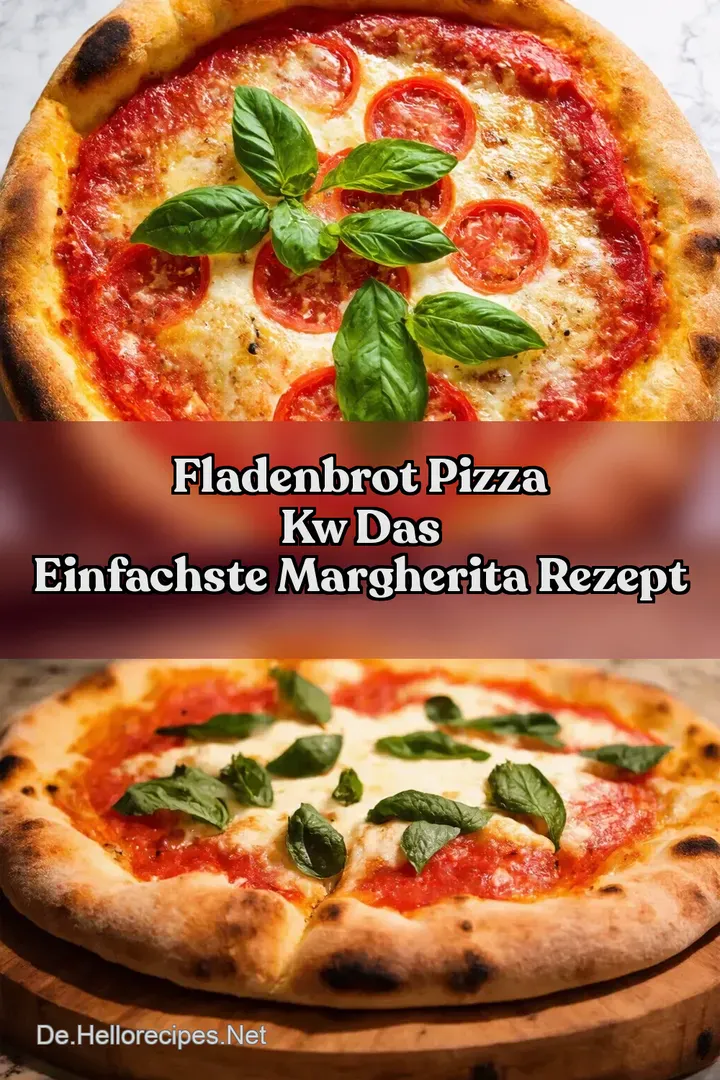 Fladenbrot Pizza kw Das Einfachste Margherita Rezept