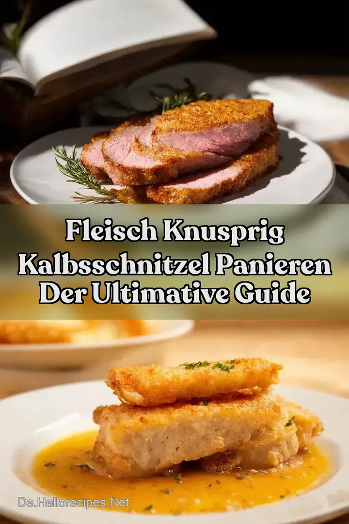 Fleisch Knusprig Kalbsschnitzel Panieren Der Ultimative Guide