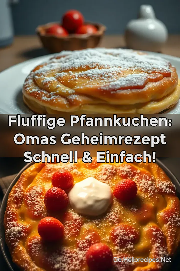 Fluffige Pfannkuchen: Omas Geheimrezept Schnell & Einfach!