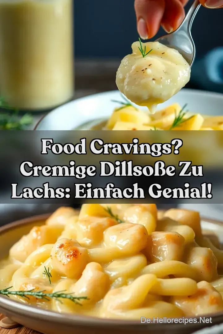 Food Cravings? Cremige Dillsoße zu Lachs: Einfach Genial!