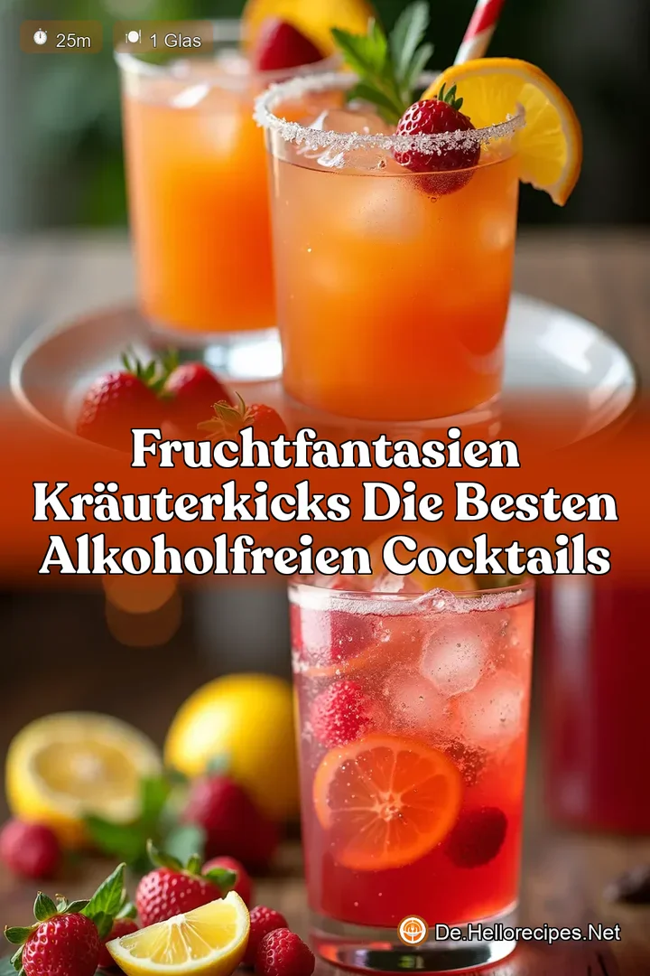 FruchtFantasien KräuterKicks Die besten alkoholfreien Cocktails