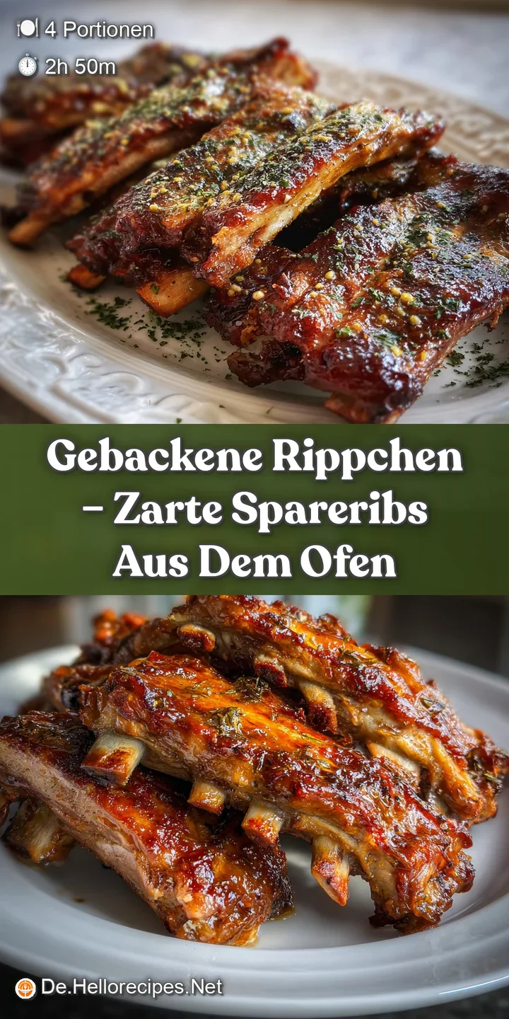 Close-up view of tender spareribs; the rich, sweet glaze catching the light, highlighting the smoky, baked texture.