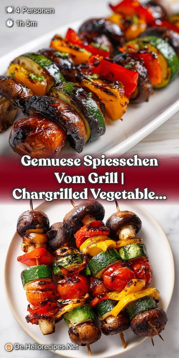 Detailaufnahme von gegrillten Paprika und Zucchini mit goldbraunen R&ouml;staromen und gl&auml;nzenden Tropfen Oliven&ouml;l.