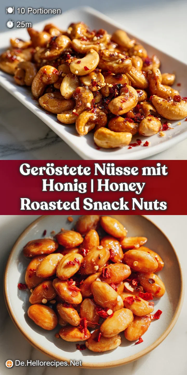 Detailaufnahme von klebrigen, goldgelben N&uuml;ssen mit einer gl&auml;nzenden Oberfl&auml;che und einer rustikalen Textur.