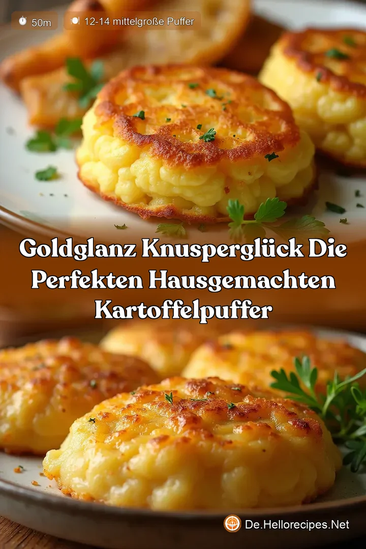 Goldglanz Knusperglück Die Perfekten Hausgemachten Kartoffelpuffer