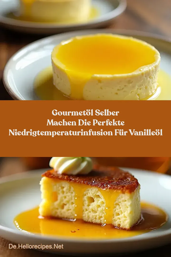 Gourmet&Ouml;l Selber Machen Die Perfekte NiedrigtemperaturInfusion f&uuml;r Vanille&ouml;l