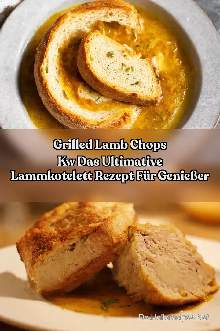 Grilled Lamb Chops kw Das ultimative Lammkotelett Rezept für Genießer