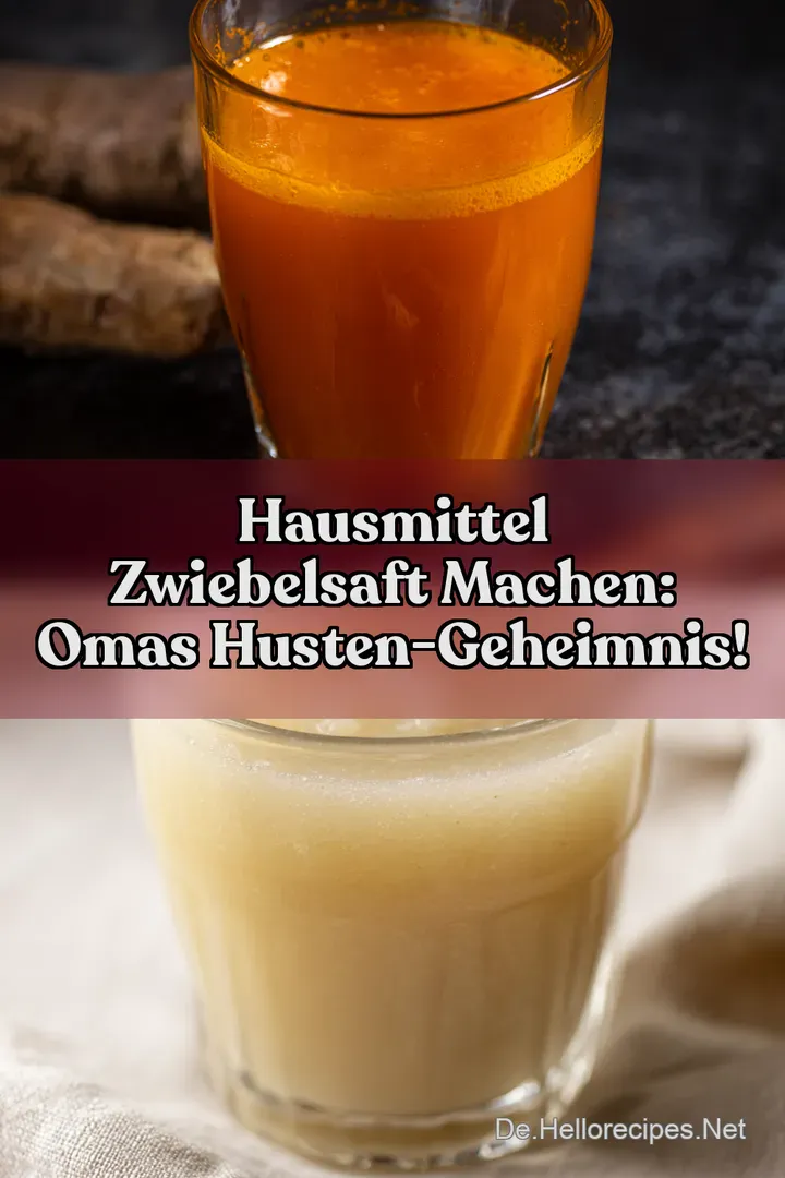 Hausmittel Zwiebelsaft machen: Omas Husten-Geheimnis!