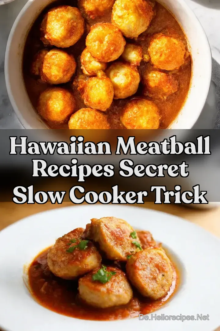Hawaiian Meatball Recipes Secret Slow Cooker Trick