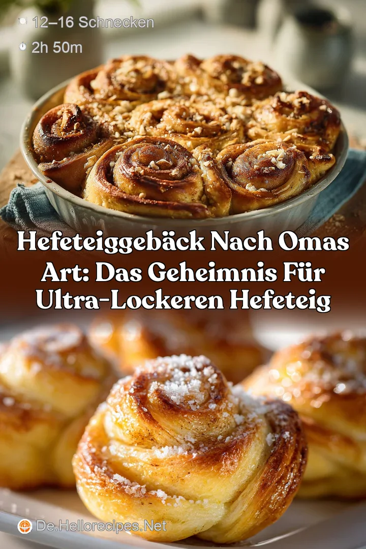 Hefeteiggeb&auml;ck nach Omas Art: Das Geheimnis f&uuml;r ultra-lockeren Hefeteig
