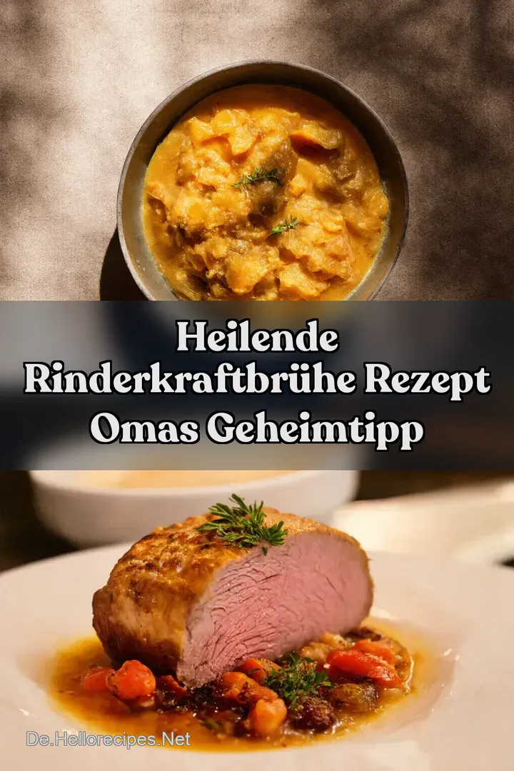 Heilende Rinderkraftbr&uuml;he Rezept Omas Geheimtipp