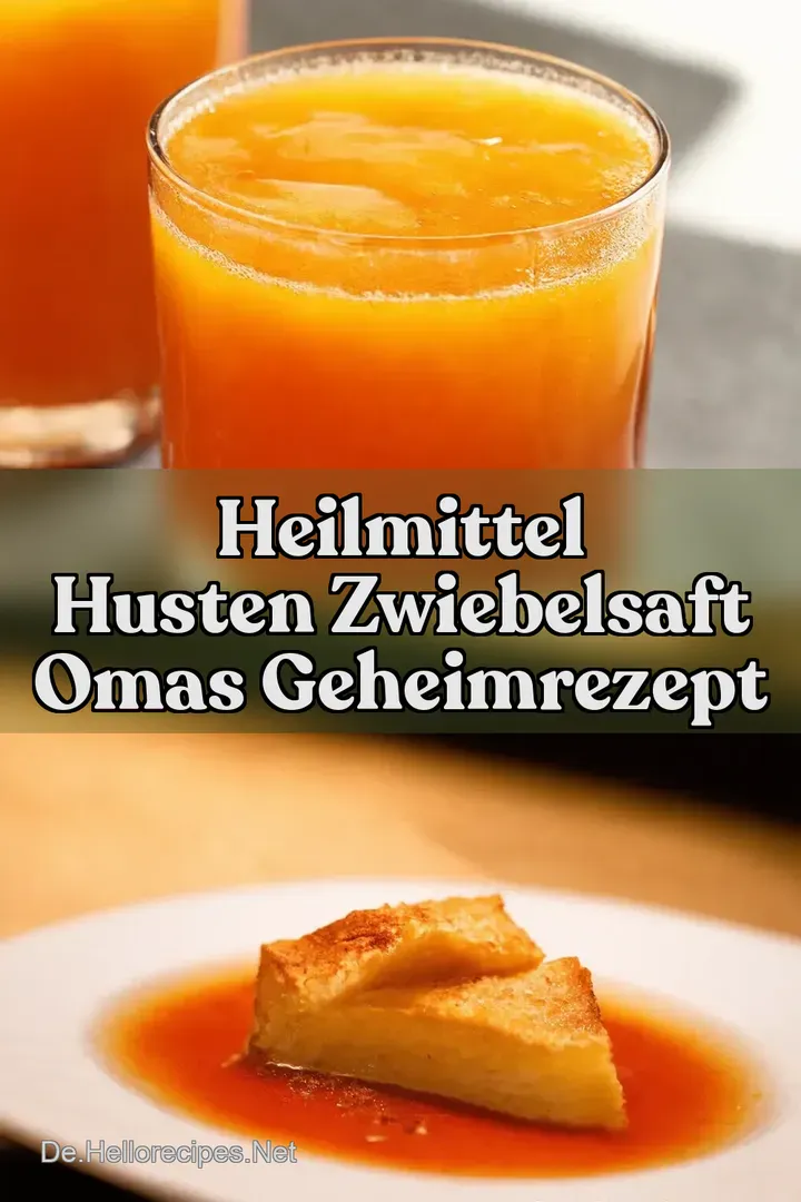 Heilmittel Husten Zwiebelsaft Omas Geheimrezept