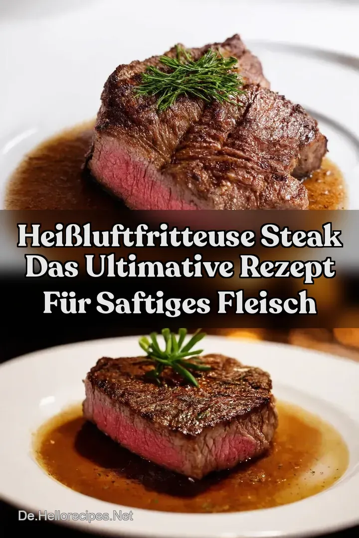 Heißluftfritteuse Steak Das Ultimative Rezept für Saftiges Fleisch