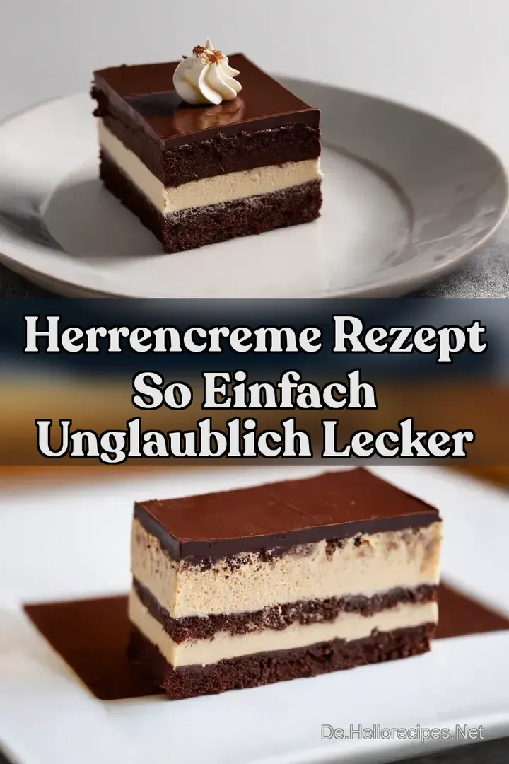 Herrencreme Rezept So einfach unglaublich lecker