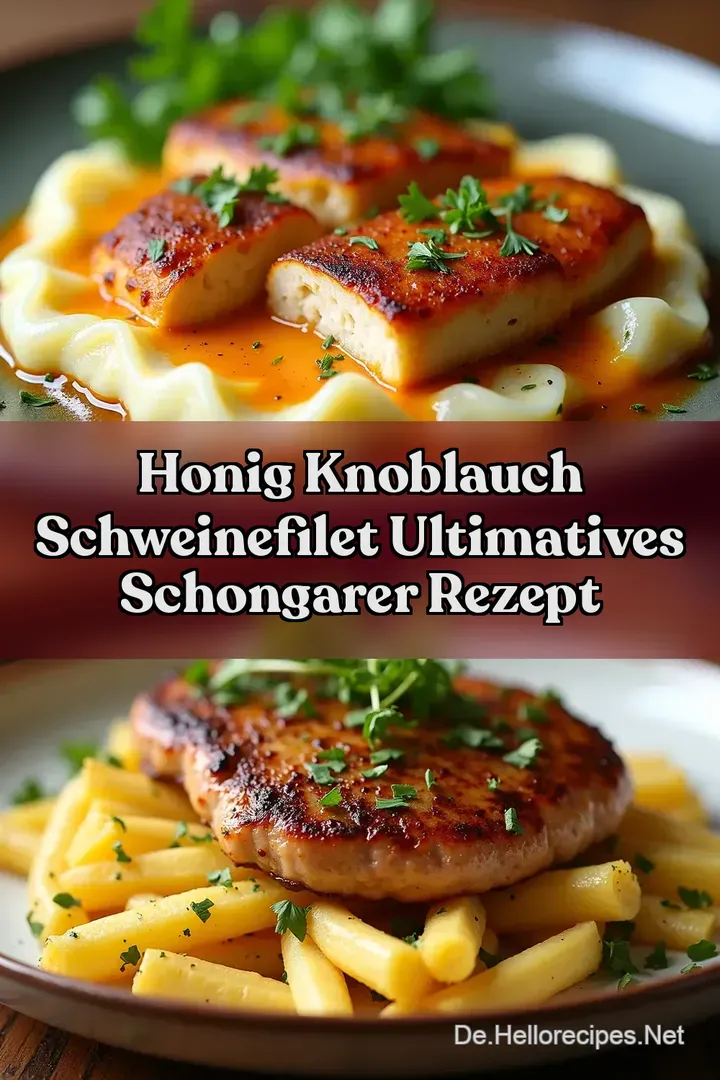Honig Knoblauch Schweinefilet Ultimatives Schongarer Rezept