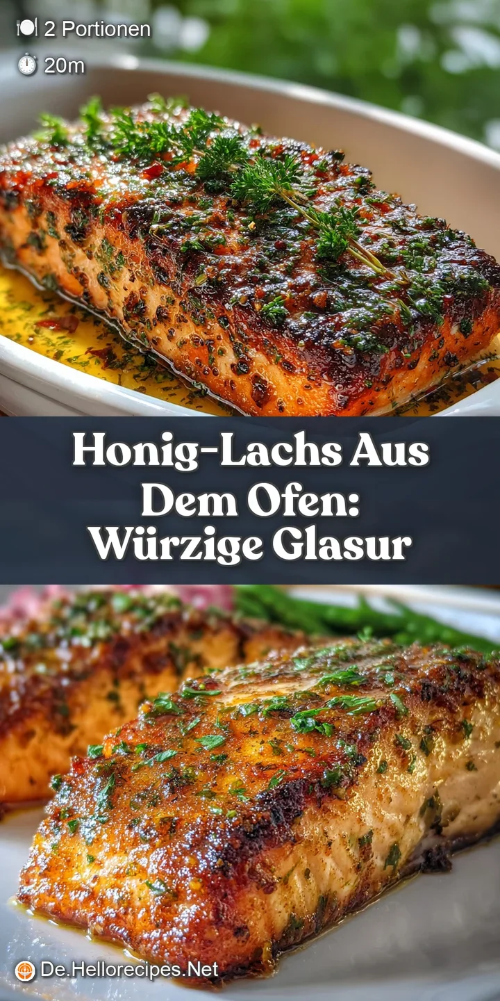 Close-up of tender, flaky salmon with a shimmering honey glaze; hints of lemon and dill add inviting color and aroma.