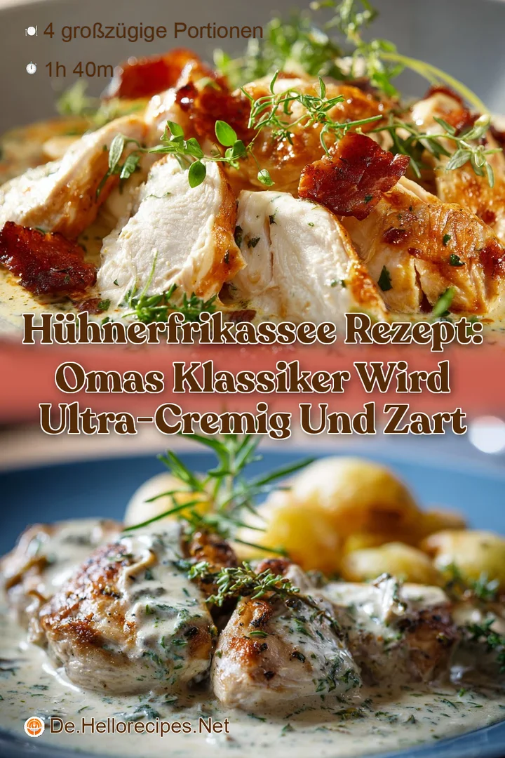 H&uuml;hnerfrikassee Rezept: Omas Klassiker wird ultra-cremig und zart