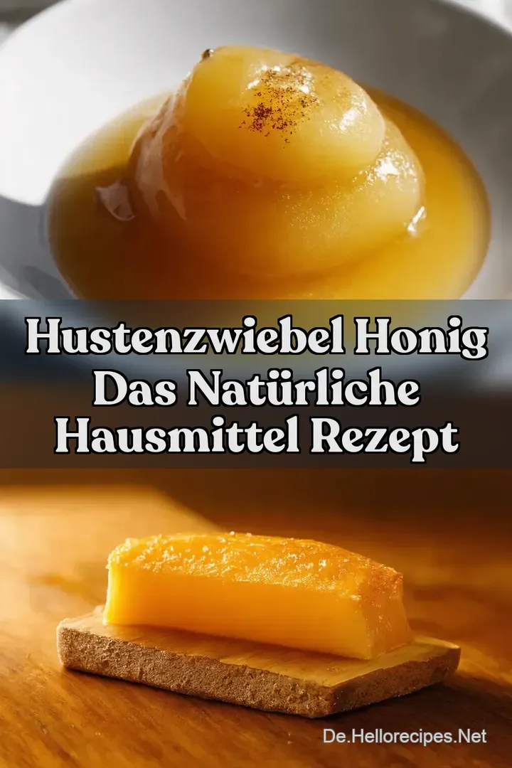 Hustenzwiebel Honig Das Nat&uuml;rliche Hausmittel Rezept