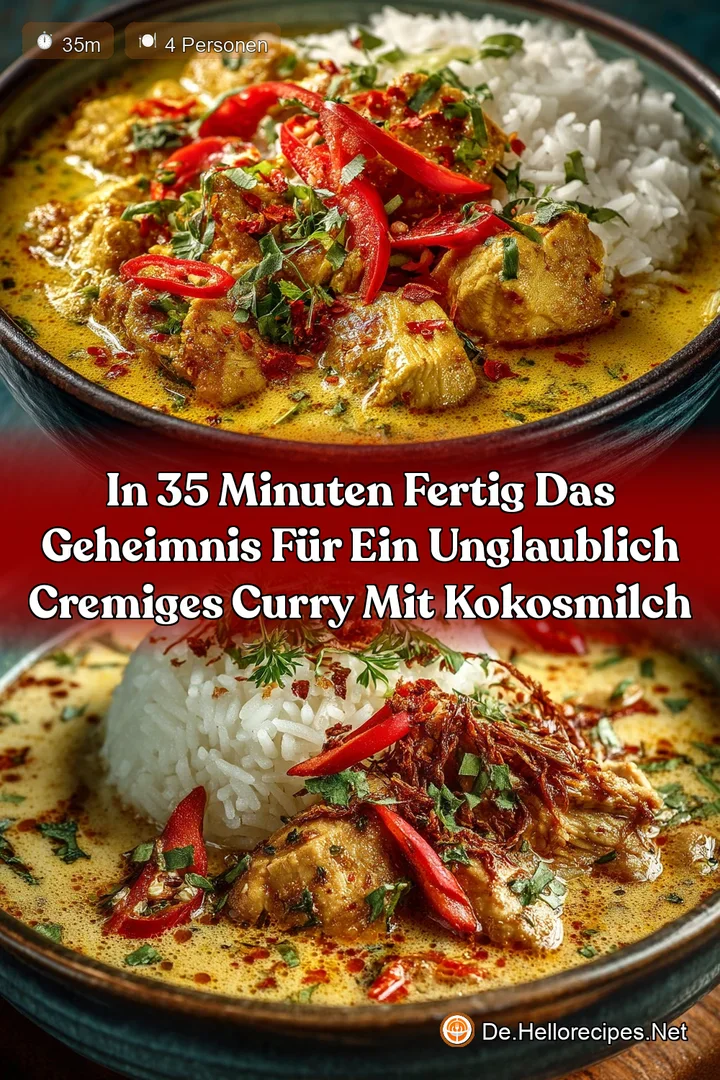 In 35 Minuten fertig Das Geheimnis f&uuml;r ein unglaublich cremiges Curry mit Kokosmilch