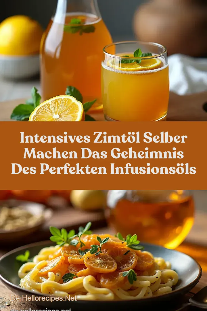Intensives Zimtöl selber machen Das Geheimnis des perfekten Infusionsöls