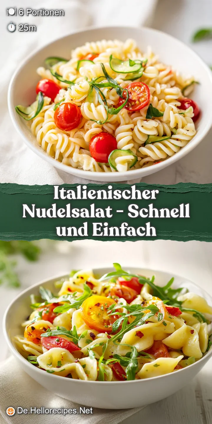 Close-up of jewel-toned pasta salad, with glossy, perfectly cooked noodles and fresh, crunchy vegetables.