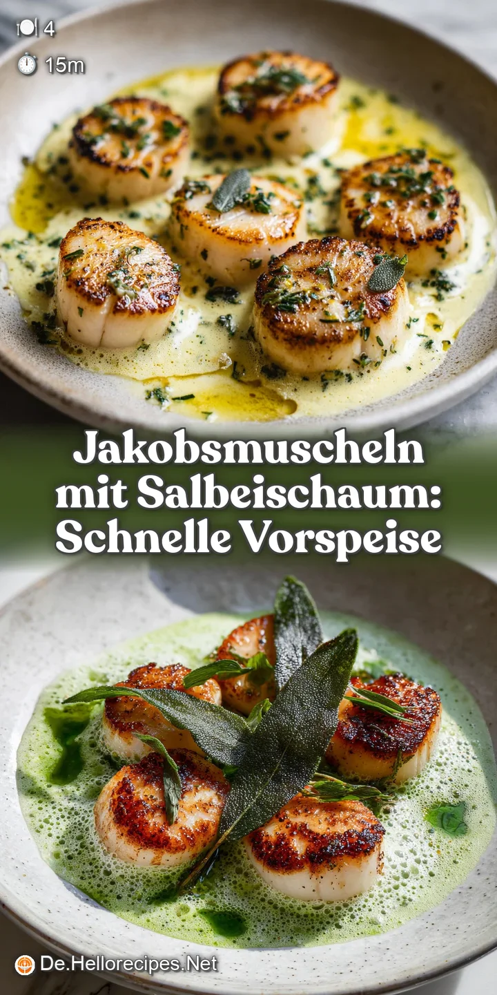 Close-up of a perfectly seared scallop, caramelized edges catching the light, sitting in a pool of rich, savory sauce.