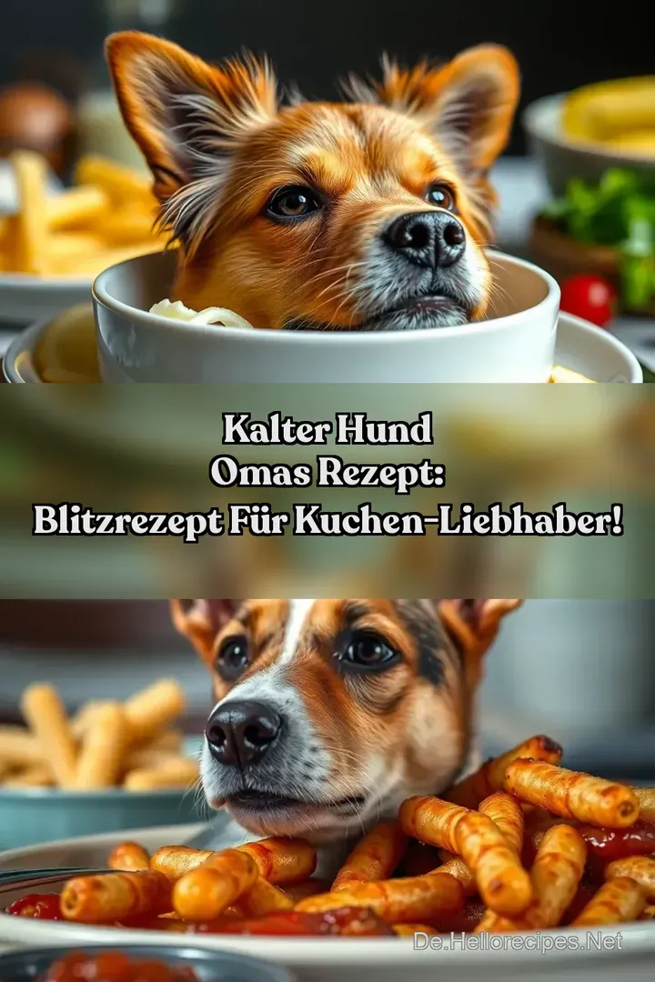Kalter Hund Omas Rezept: Blitzrezept für Kuchen-Liebhaber!