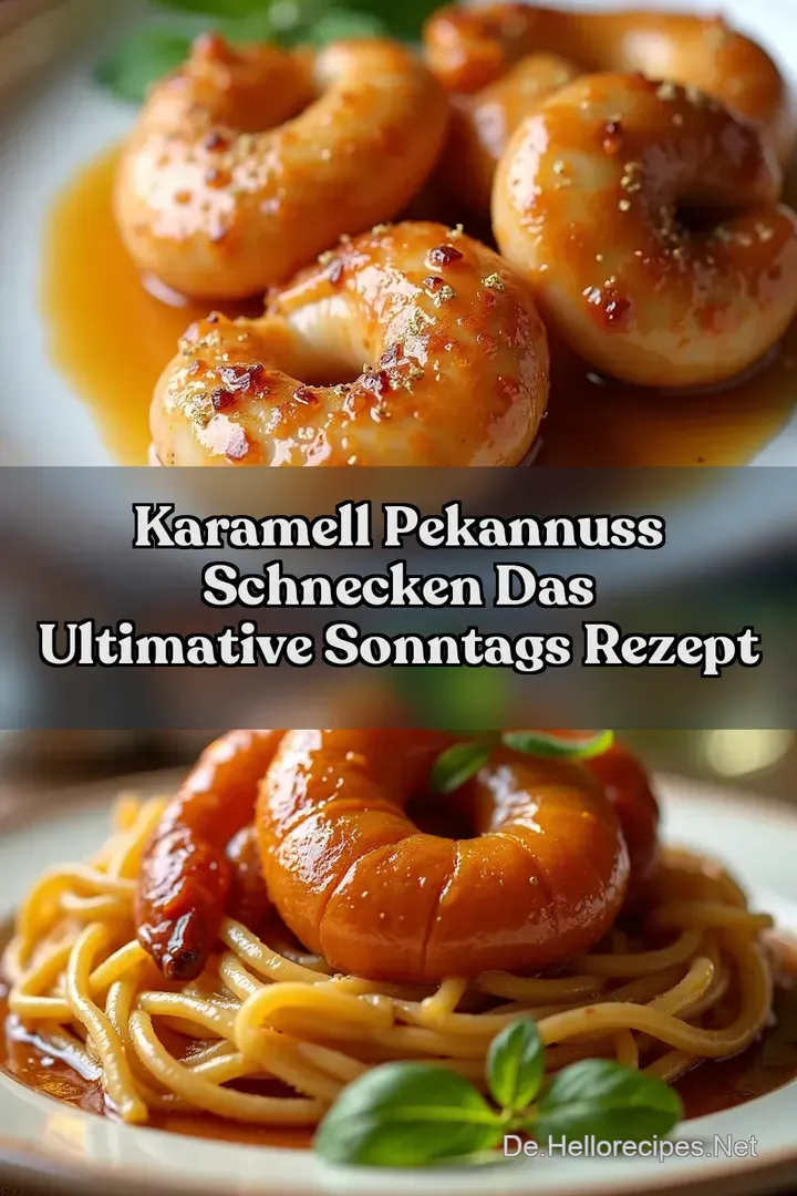 Karamell Pekannuss Schnecken Das Ultimative Sonntags Rezept