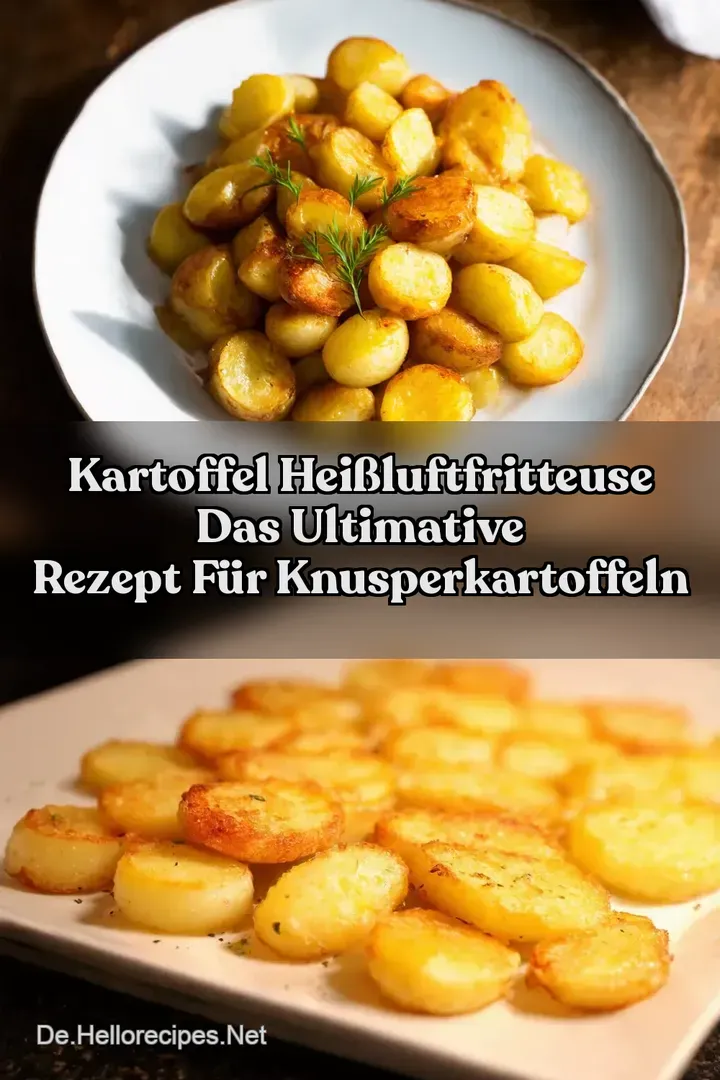 Kartoffel Heißluftfritteuse Das ultimative Rezept für KnusperKartoffeln
