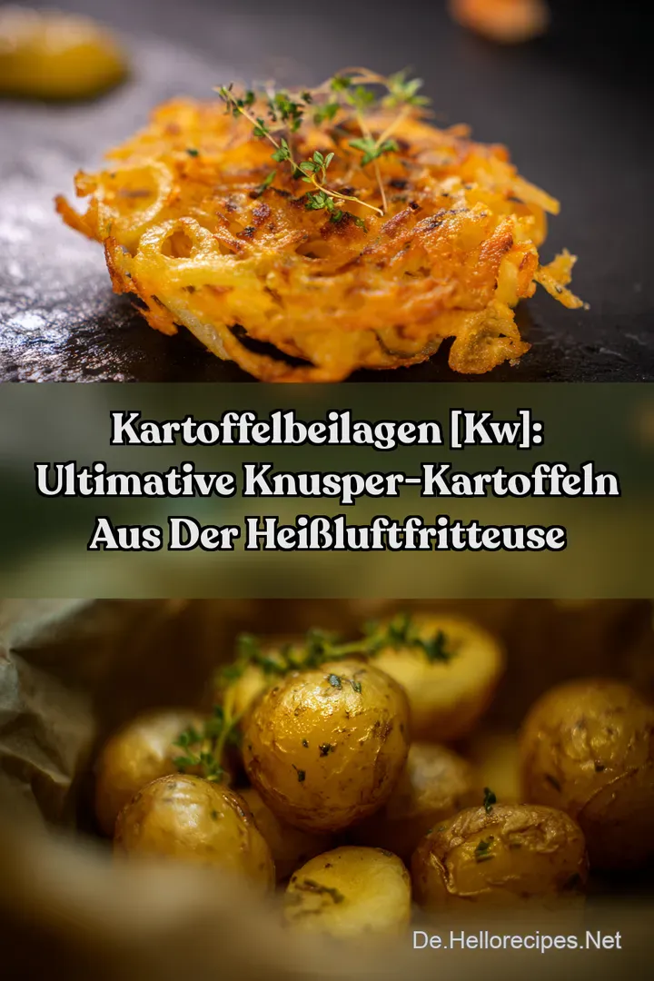 Kartoffelbeilagen [kw]: Ultimative Knusper-Kartoffeln aus der Heißluftfritteuse