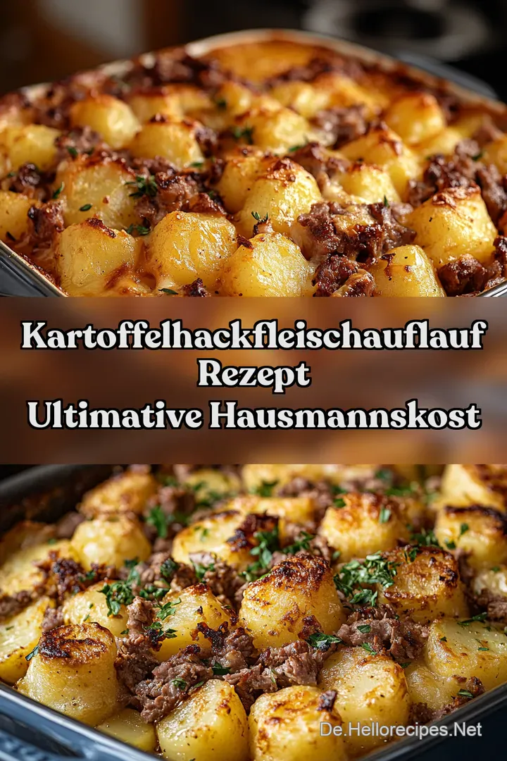 KartoffelHackfleischAuflauf Rezept Ultimative Hausmannskost